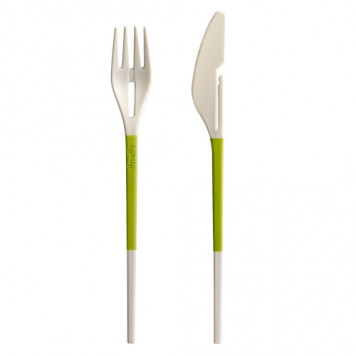 Европейско-японские столовые приборы Twin One Cutlery Set-2