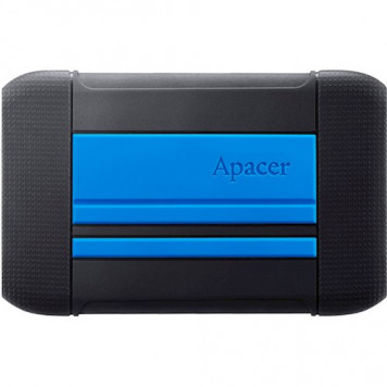 Внешний HDD Apacer 1 TB USB 3.1 Portable Hard Drive AC633 / Blue (AP1TBAC633U-1)