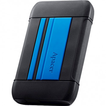 Внешний HDD Apacer 1 TB USB 3.1 Portable Hard Drive AC633 / Blue (AP1TBAC633U-1)-2