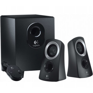 Компьютерные колонки LOGITECH Audio System 2.1  Z313 / Black (980-000413)