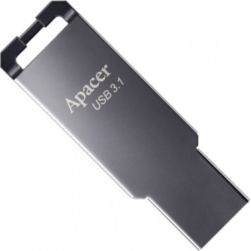 Флеш память USB Apacer 64GB USB 3.1 Gen1 AH360 / Black Nickel (AP64GAH360A-1)