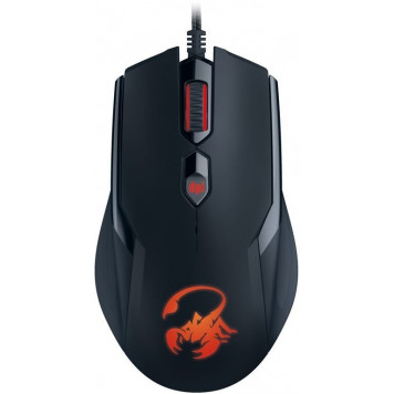 Проводная мышь Genius mmox X1-400, USB mouse, 4-Button,12 Macros,400-3,200 dpi,4 game profiles (31040033104)-2