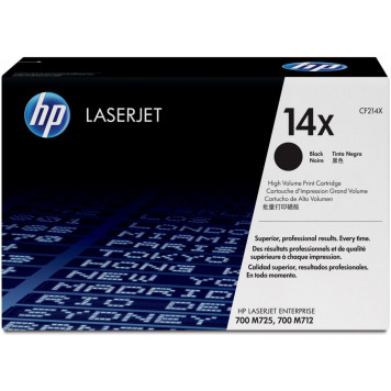 Лазерный картридж HP № 14X CF214X (Черный)