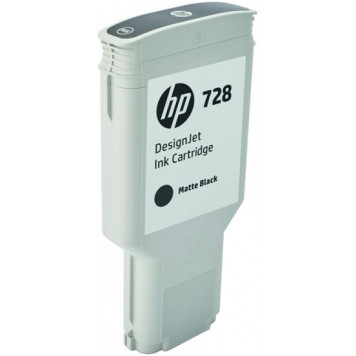 Струйный картридж HP № 728 F9J68A (Черный / матовый)