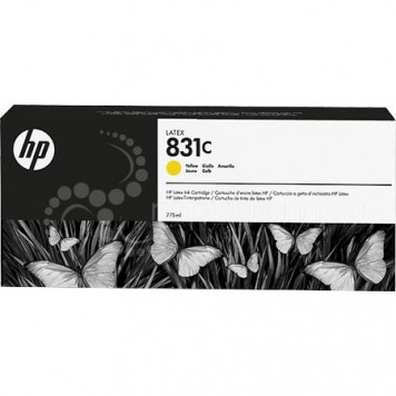 Струйный картридж HP № 831C CZ697A (Желтый)