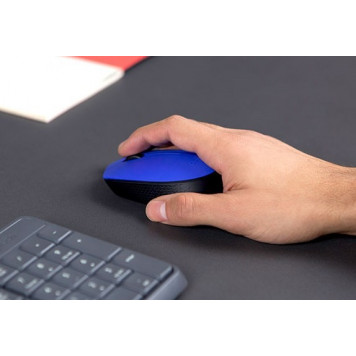 Беспроводная мышь LOGITECH Wireless Mouse M171 / Blue (910-004640)-6