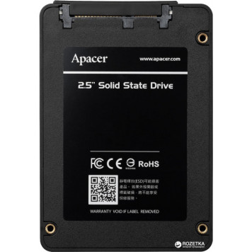 Внутренний SSD Apacer AS340 Panther 120Gb 2,5 SATA III (AP120GAS340G)-2