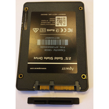 Внутренний SSD Apacer AS340 Panther 120Gb 2,5 SATA III (AP120GAS340G)-3