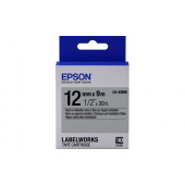 Лента для принтера Epson Tape - LK4SBM Metallic Blk/Siv (C53S654019)