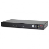 UPS APC RACK ATS, 20A/208V, 16A/230V, C20 IN, (8) C13 (1) C19 OUT (AP7723)