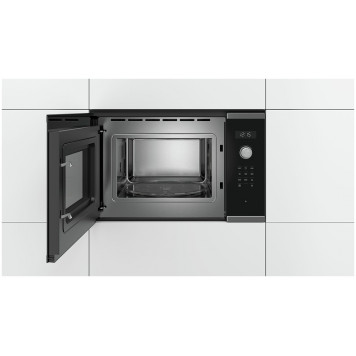 Встраиваемая микроволновая печь Bosch BFL554MS0 (Black)-2