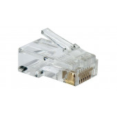 Коннектор Vcom Jack RJ45 Cat5 100pcs