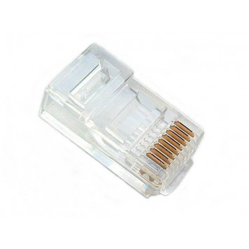 Коннектор Vcom Jack RJ45 Cat5 100pcs-3