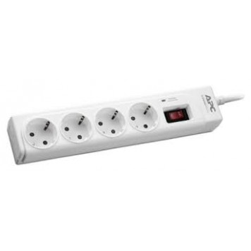 Сетевой фильтр APC Essential SurgeArrest 4 outlets, white 1m (P43-RS)