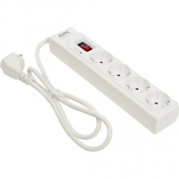 Сетевой фильтр APC Essential SurgeArrest 4 outlets, white 1m (P43-RS)-2