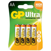 Батарейки GP battery Ultra Alkaline AA(4)15AU-2UE4