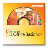 Офисная программа Microsoft Office Basic 2007 English Intl 3pk DSP 3 OEI V2 w/OfcPro2007Trial MLK (1pk) (S55-02516)