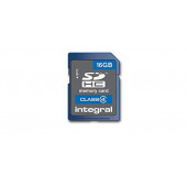 Флеш память Integral SDHC Class 4 Memory Card 16GB (INSDH16G4V2)