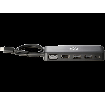 Адаптер HP USB-C Travel HUB (Z9G82AA)