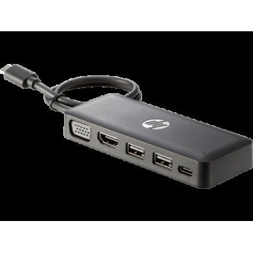 Адаптер HP USB-C Travel HUB (Z9G82AA)-2