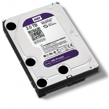 Внутренний жесткий диск Western Digital Purple WD20PURX-3