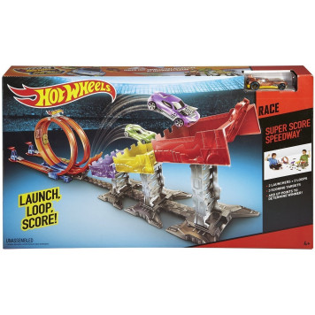 MATTEL Автотрек Hot Wheels Super Score Speedway (DJC05)