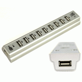 Хаб USB 2,0 10 port