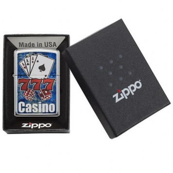 Зажигалка Zippo Fusion Casino-6