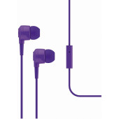 Наушники T-Tech J10 In-Ear Headphone with Microphone 3.5mm Violet