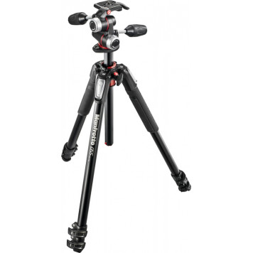 Штатив Manfrotto 055 ALU 3-S KIT 3W HEAD (MK055XPRO3-3W)