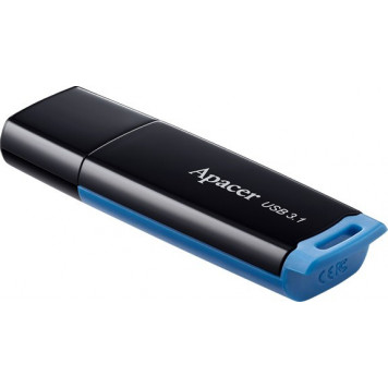 Флеш память Apacer 64 GB USB 3.1 Gen 1 AH359 Streamline Flash Drive / Black (AP64GAH359U-1)-2