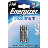 Батарейки Energizer battery Maximum AAA(2) LR03