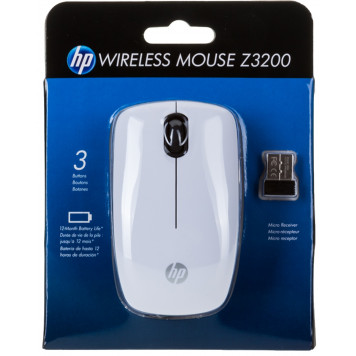 Мышка HP Wireless Mouse Z3200 / White (E5J19AA)-4