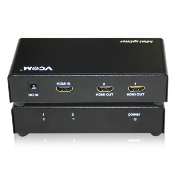 Сплиттер Vcom HDMI Video Splitter 1in-2out port High speed 10,2Gbps (DD412A)-2