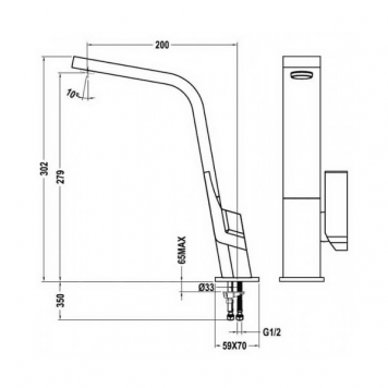 Cмеситель для кухни Teka IC 915-2