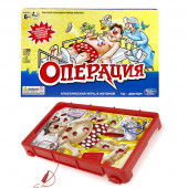 Развлекательная игра Hasbro Операция, обновленная (B2176)