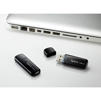 Флеш память USB Apacer 64 GB USB 3.1 Gen1 AH355 Panther 64GB / Black (AP64GAH355BP-1)-4