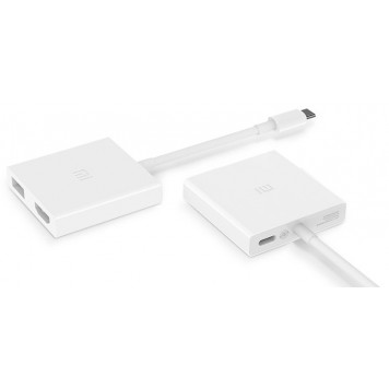 Адаптер Xiaomi Mi USB-C to VGA and Gigabit Ethernet Multi-Adapter (CUP4005CN)-2