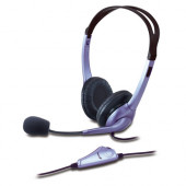 Наушник с микрофоном Genius HS-04S (noise-canceling microphone), ROHS  (31710025100)  