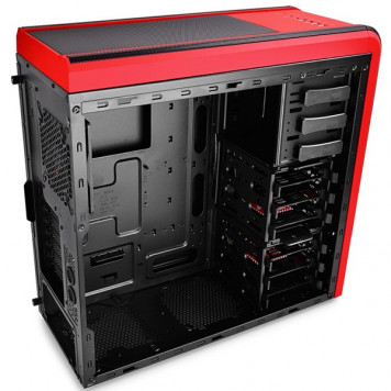 купить Компьютерный корпус Deepcool Pangu SW red-6