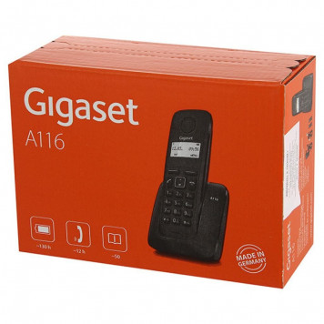 Домашний телефон Gigaset A116 (Black)-7