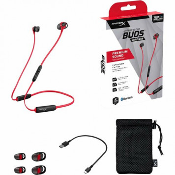 Беспроводные наушники HyperX Cloud Buds Wireless (HEBBXX-MC-RD/G)-5