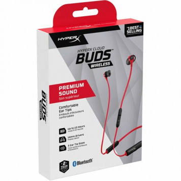 Беспроводные наушники HyperX Cloud Buds Wireless (HEBBXX-MC-RD/G)-6