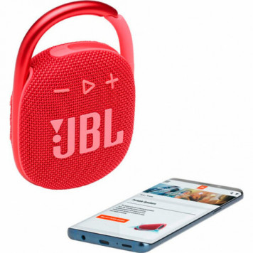 Портативная колонка JBL CLIP 4 Red  (JBLCLIP4RED)-1