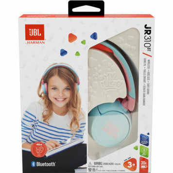 Беспроводные наушники JBL JR310BT Blue (JBLJR310BTBLU)-5