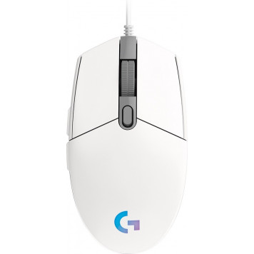 Мышка LOGITECH G102 LIGHTSYNC - WHITE (910-005824)-2