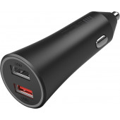 Автомобильное зарядное устройство Xiaomi Mi 37W Dual-Port Car Charger (СС06ZM) (GDS4147GL)