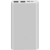 Портативное зарядное устройство Xiaomi Mi Power Bank 3 10000 mAh (PLM13ZM) Silver (VXN4273GL)