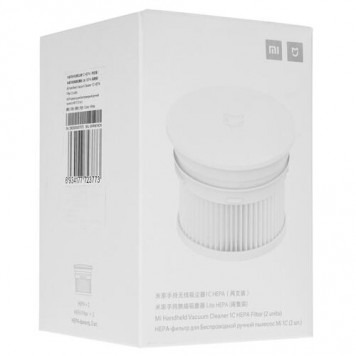 Фильтр для беспроводного ручного пылесоса Xiaomi Mi HEPA Filter for Handheld Vacuum Cleaner 1C (2pcs) (BHR4616CN)-2