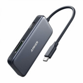 Хаб Anker 5-in-1 USB-C Adapter Black (A8334HA1)